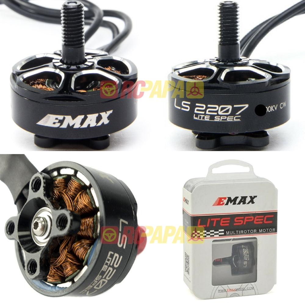Emax LS2207 Lite Spec 2400/2550KV Brushless Motor - RC Papa