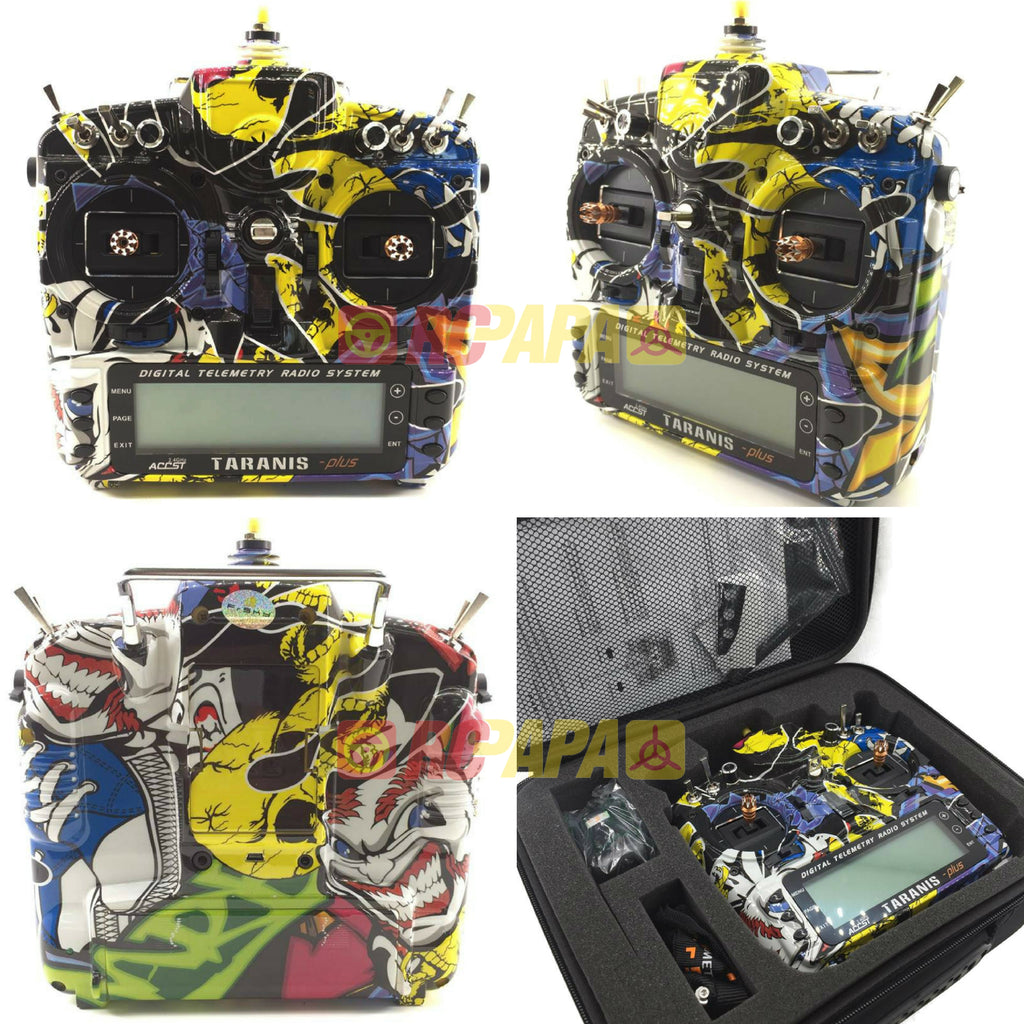 FrSky X9D Plus Taranis 2.4G 16ch Transmitter (Special Edition - Graffti) - RC Papa