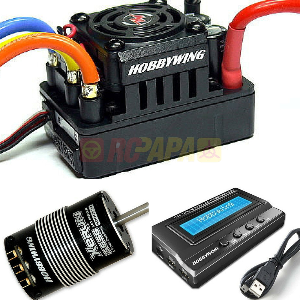 Hobbywing XERUN SCT Pro 120A 3656SD Sensored Brushless Combo for 1/10 RC Short Course - RC Papa