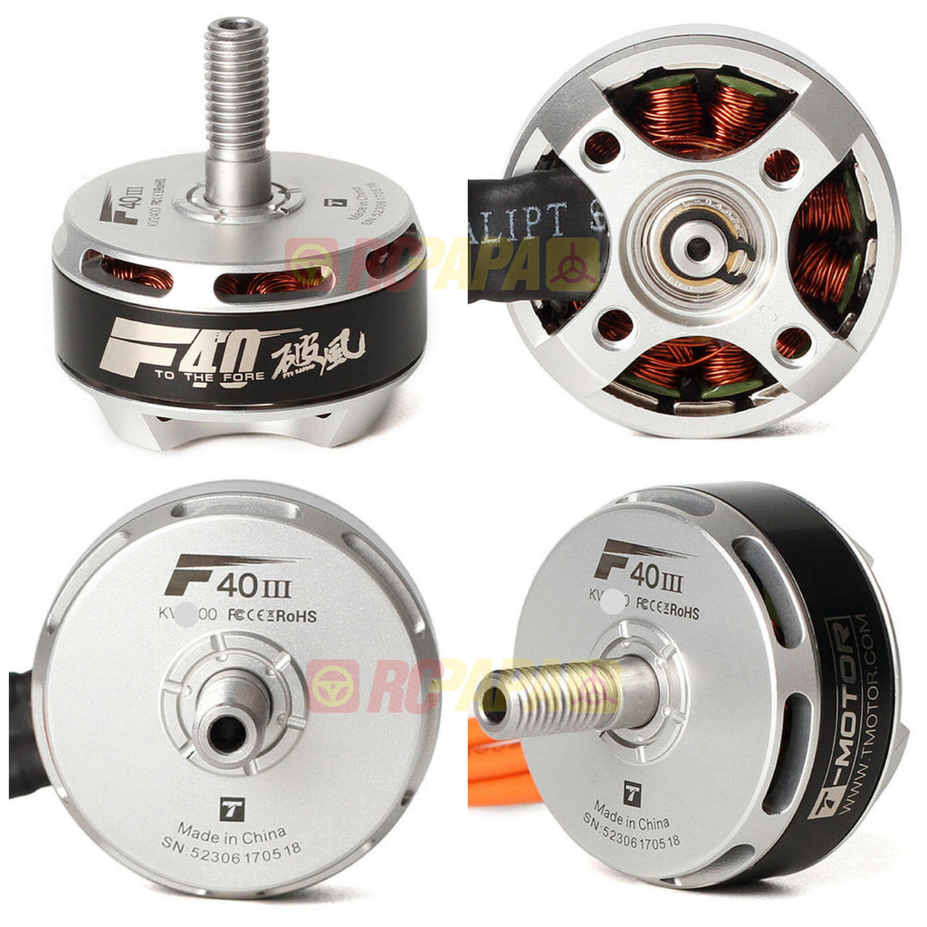 T-Motor F40 III 2306 2400KV/2600KV/2750KV Brushless Motor - RC Papa
