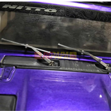 Windscreen Windshield Rain Wiper Set for 1/10 Crawler Truck Body Metal RC Accessories