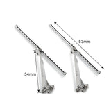 Windscreen Windshield Rain Wiper Set for 1/10 Crawler Truck Body Metal RC Accessories